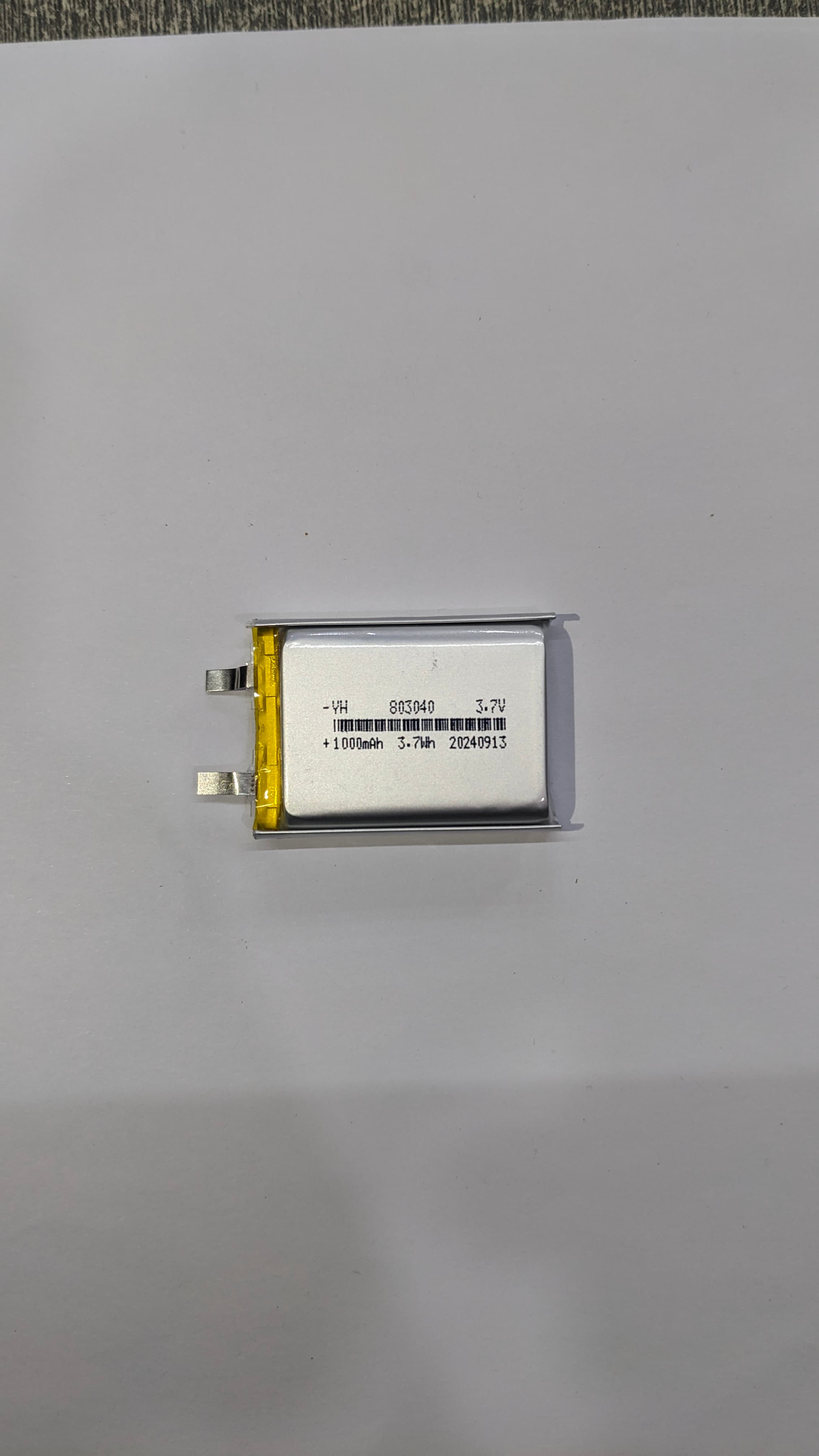 3.7V 1000mAh LiPo Battery photo