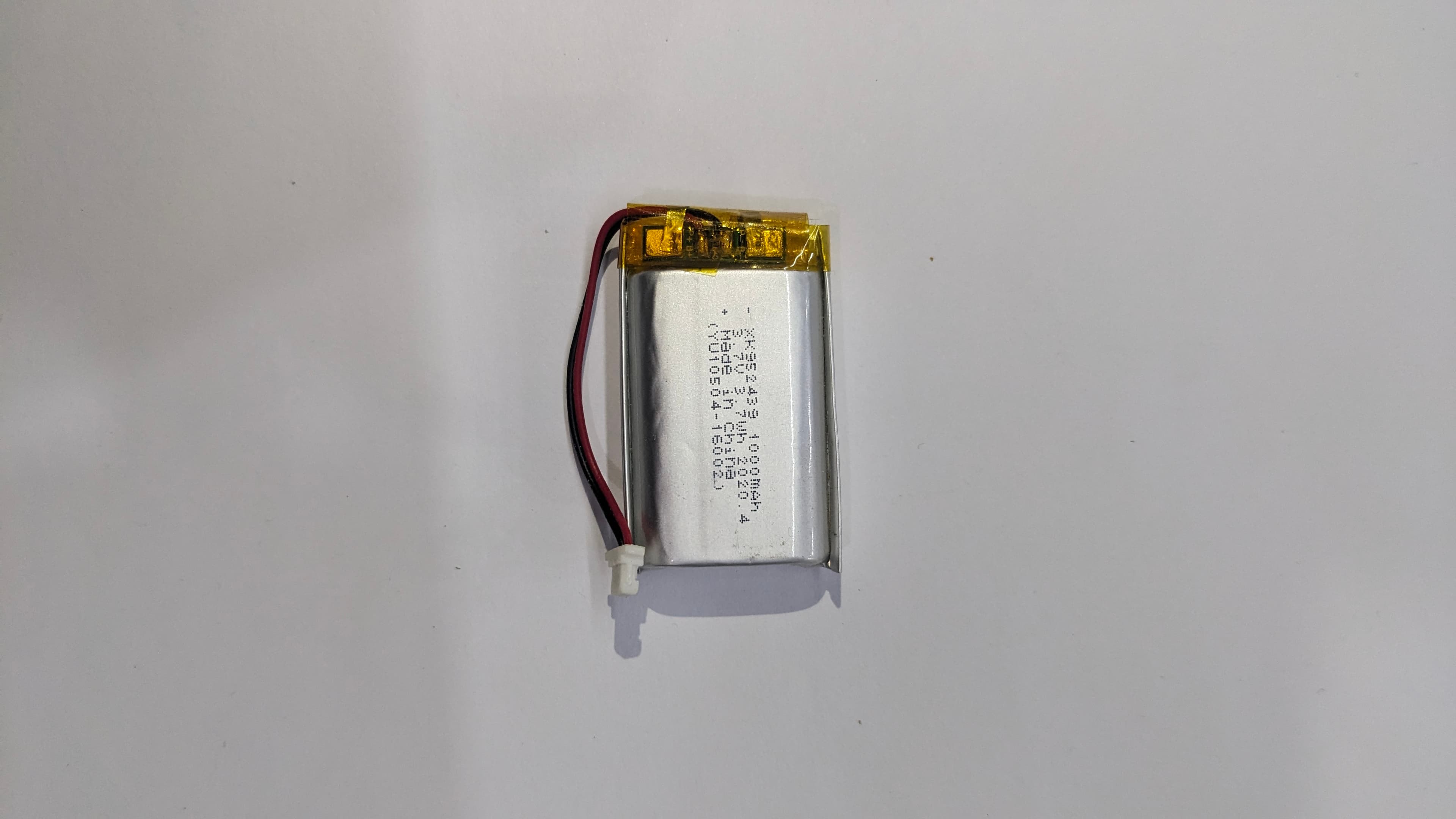 3.7V 1000mAh LiPo Battery photo