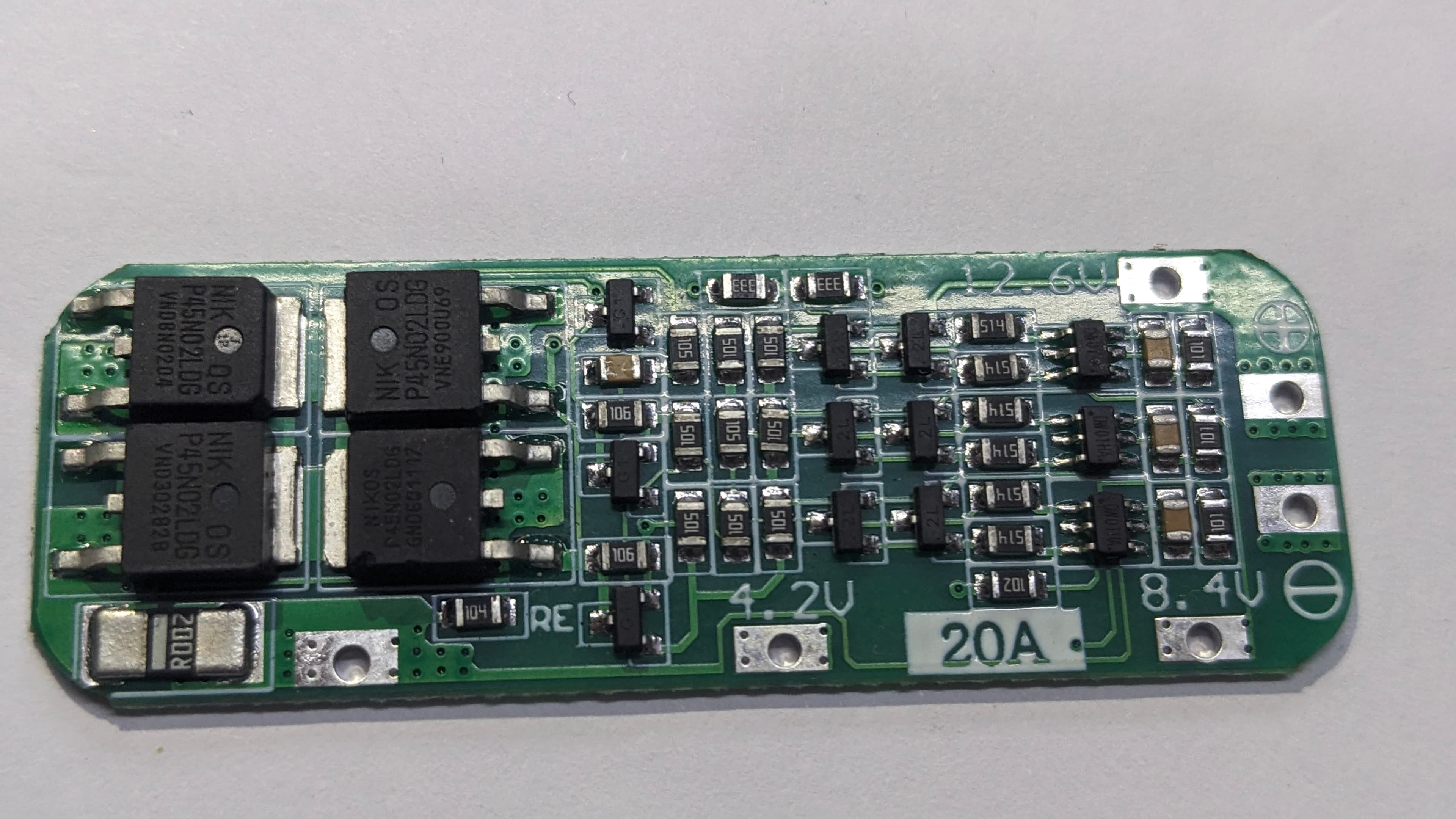 3S 20A Li-ion BMS