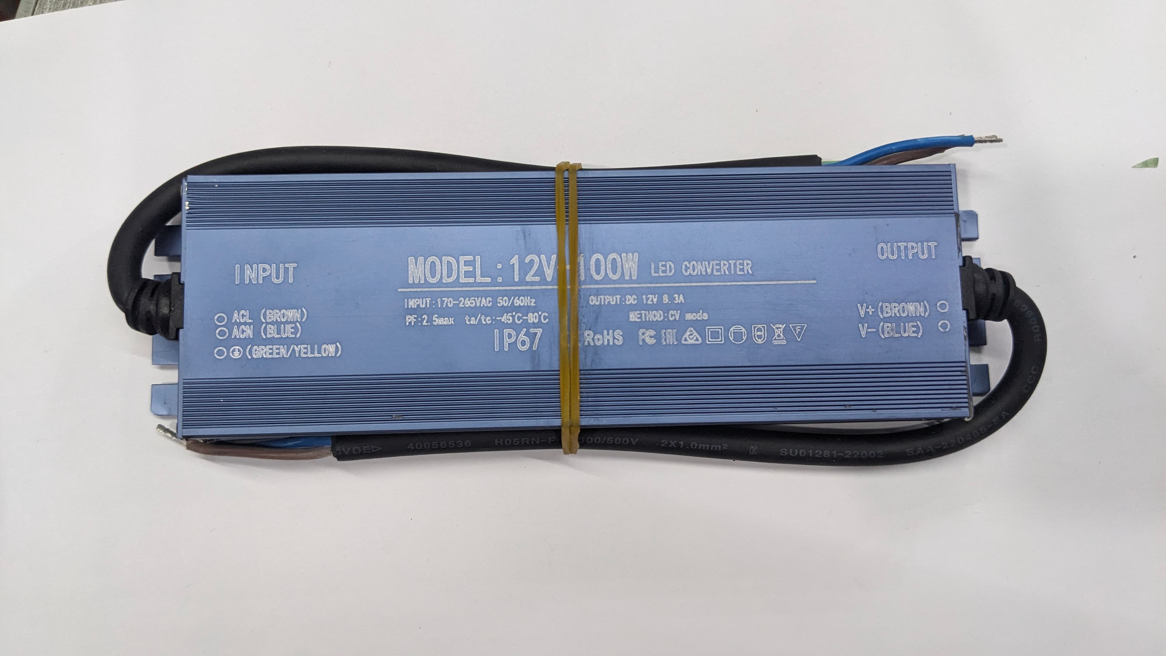 12V 100W Power Supply photo